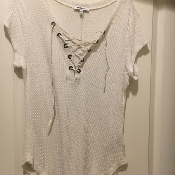 Tops - Lace Up Tee